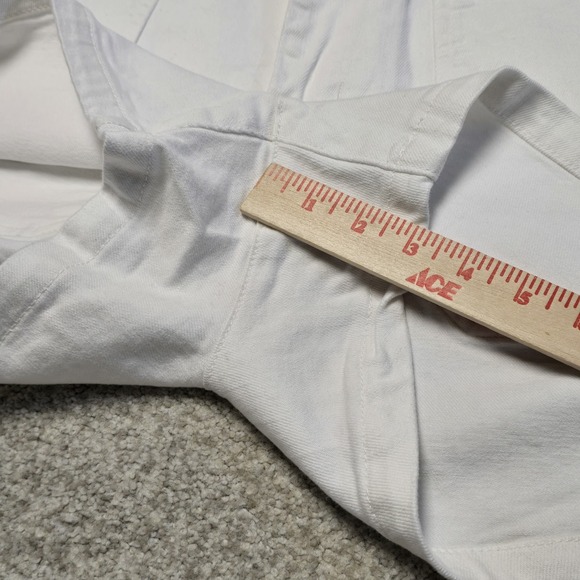 NWT Anthropologie Maeve 16W The Colette Shorts White 16 W Plus Size New - Picture 9 of 9